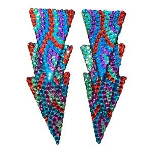 VTG Richard Kerr Clip On Statement Earrings